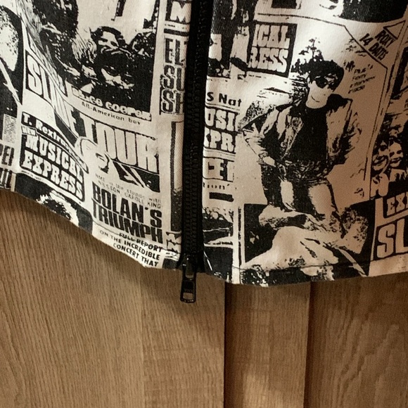 Vintage strapless dress size large - Picture 6 of 7